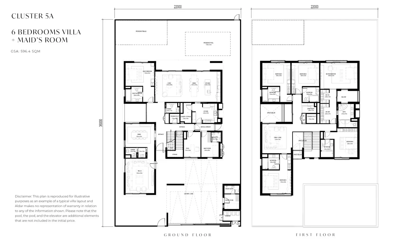 Saadiyat lagoons-final phase: published floor plan 5
