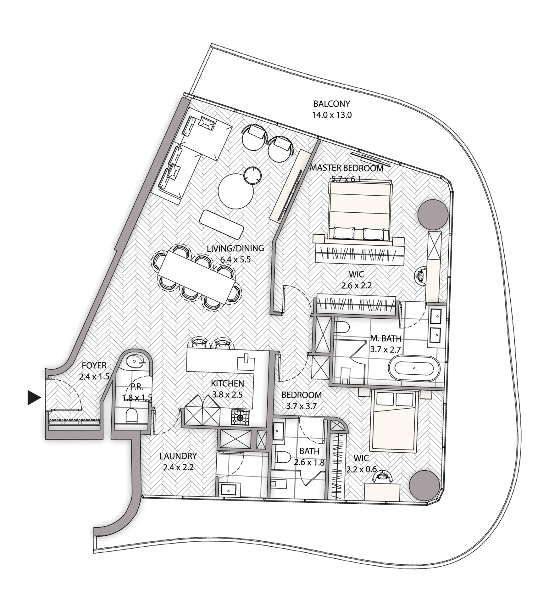 SAAS Heights: published floor plan 2