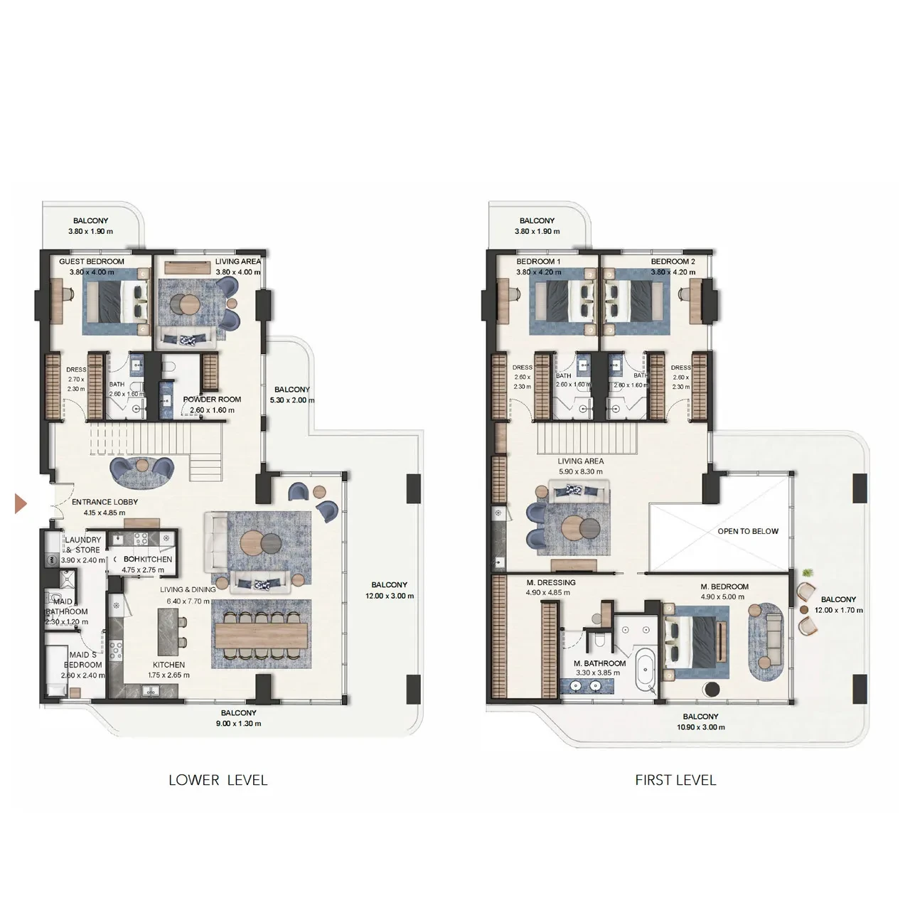 Seamont Autograph Collection: published floor plan 4