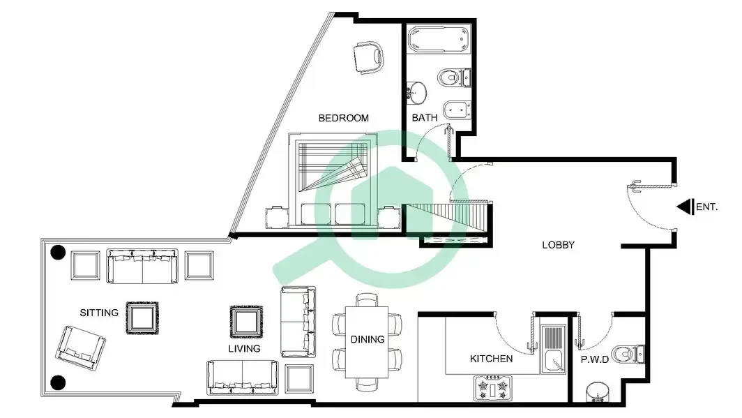 Sky Tower: published floor plan 2