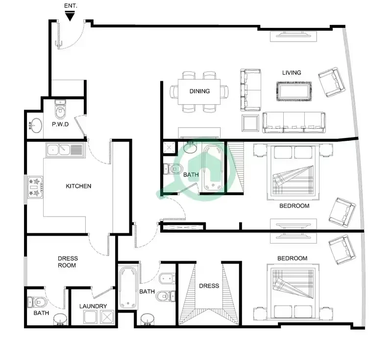 Sky Tower: published floor plan 4