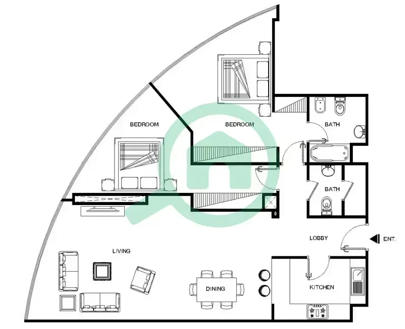 Sky Tower: published floor plan 5