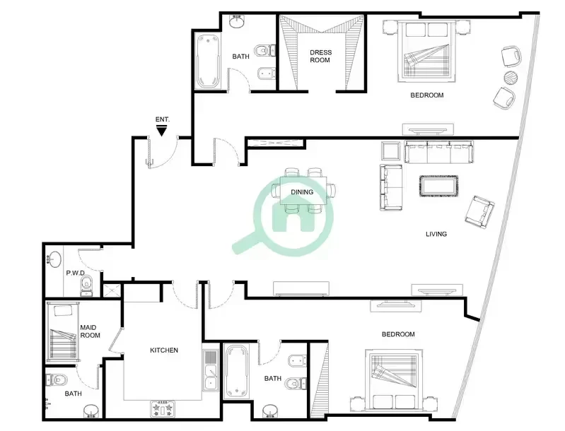 Sky Tower: published floor plan 7