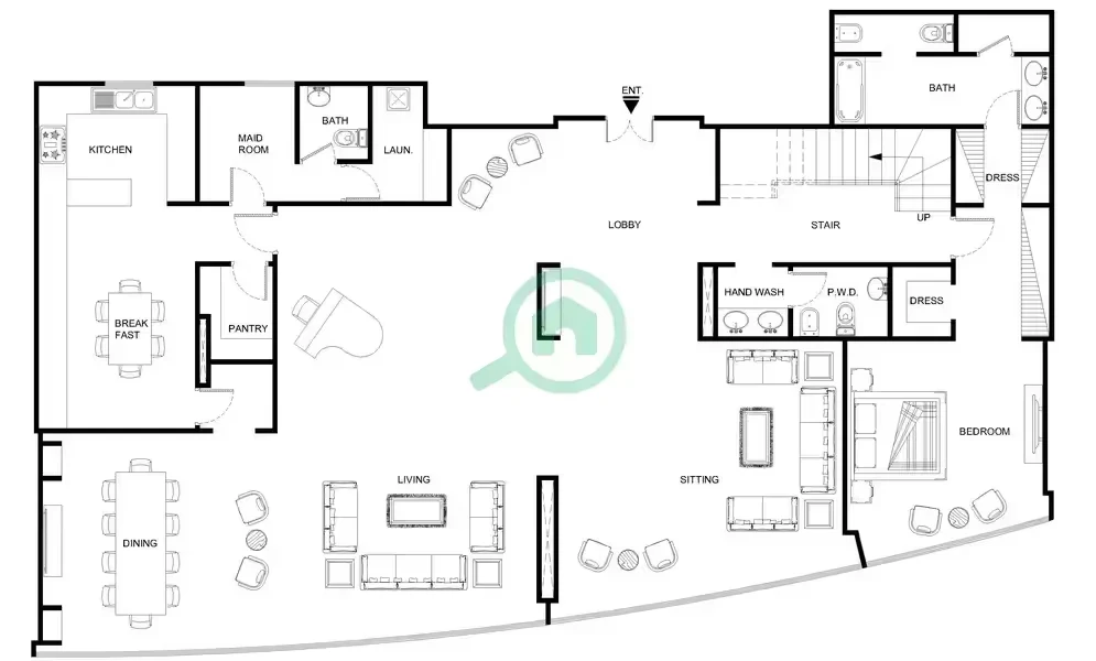Sky Tower: published floor plan 13
