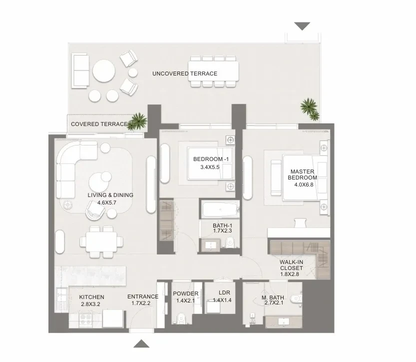 Solea: published floor plan 2