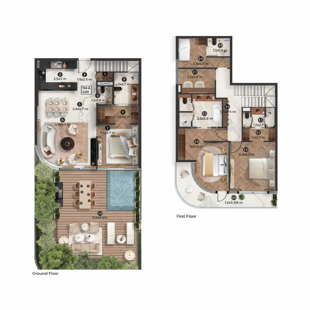 STELLAR by ELIE SAAB: published floor plan 4