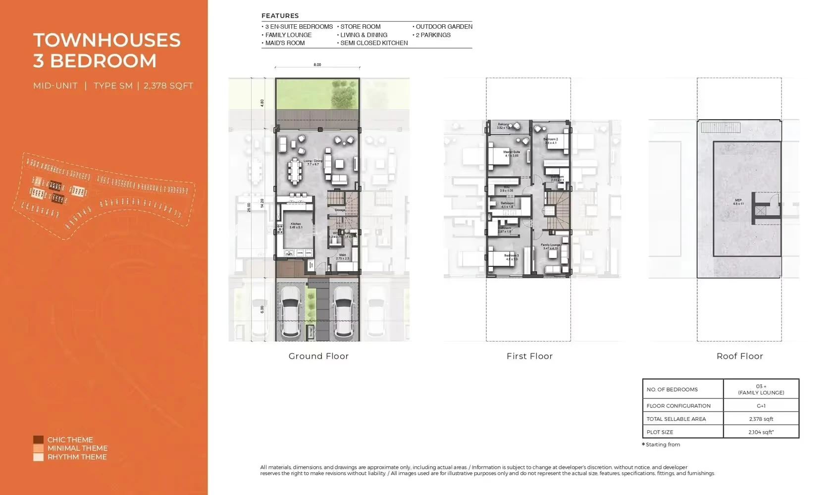 Sunset Valley: published floor plan 2