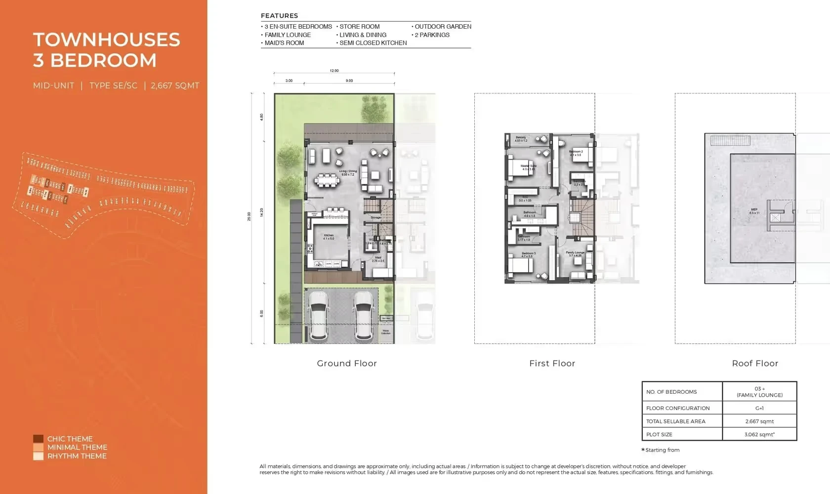 Sunset Valley: published floor plan 4