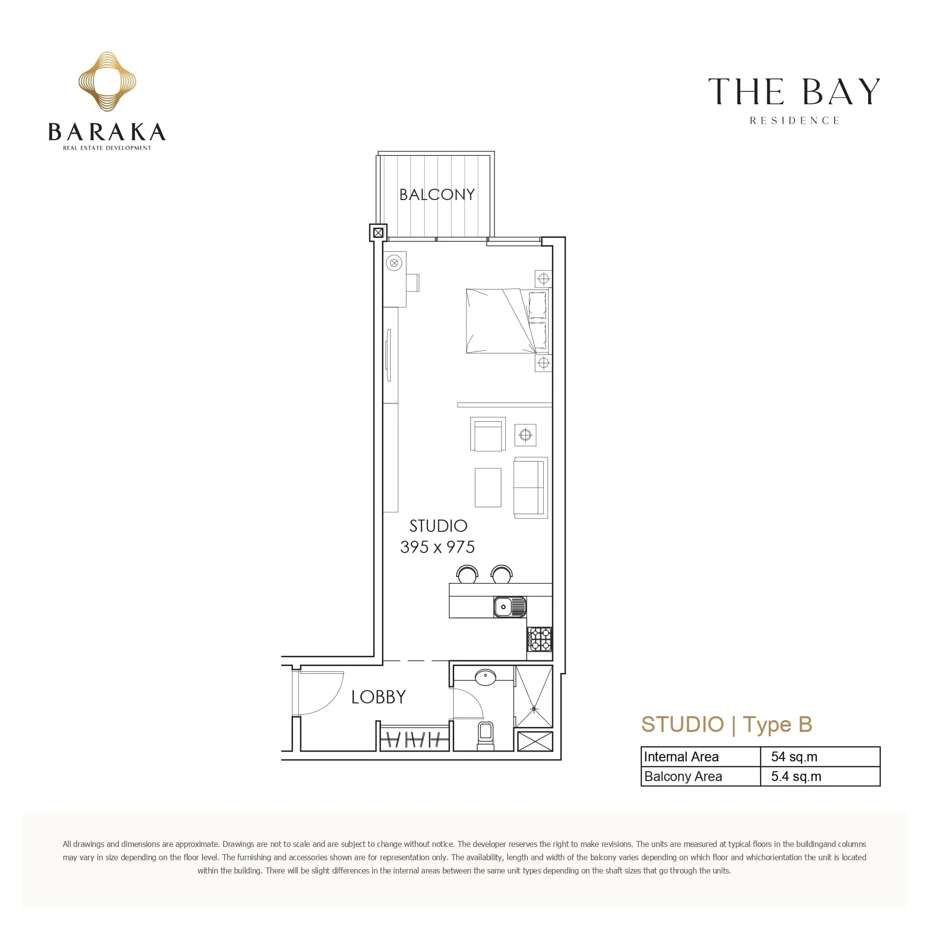 The Bay Residence: published floor plan 1