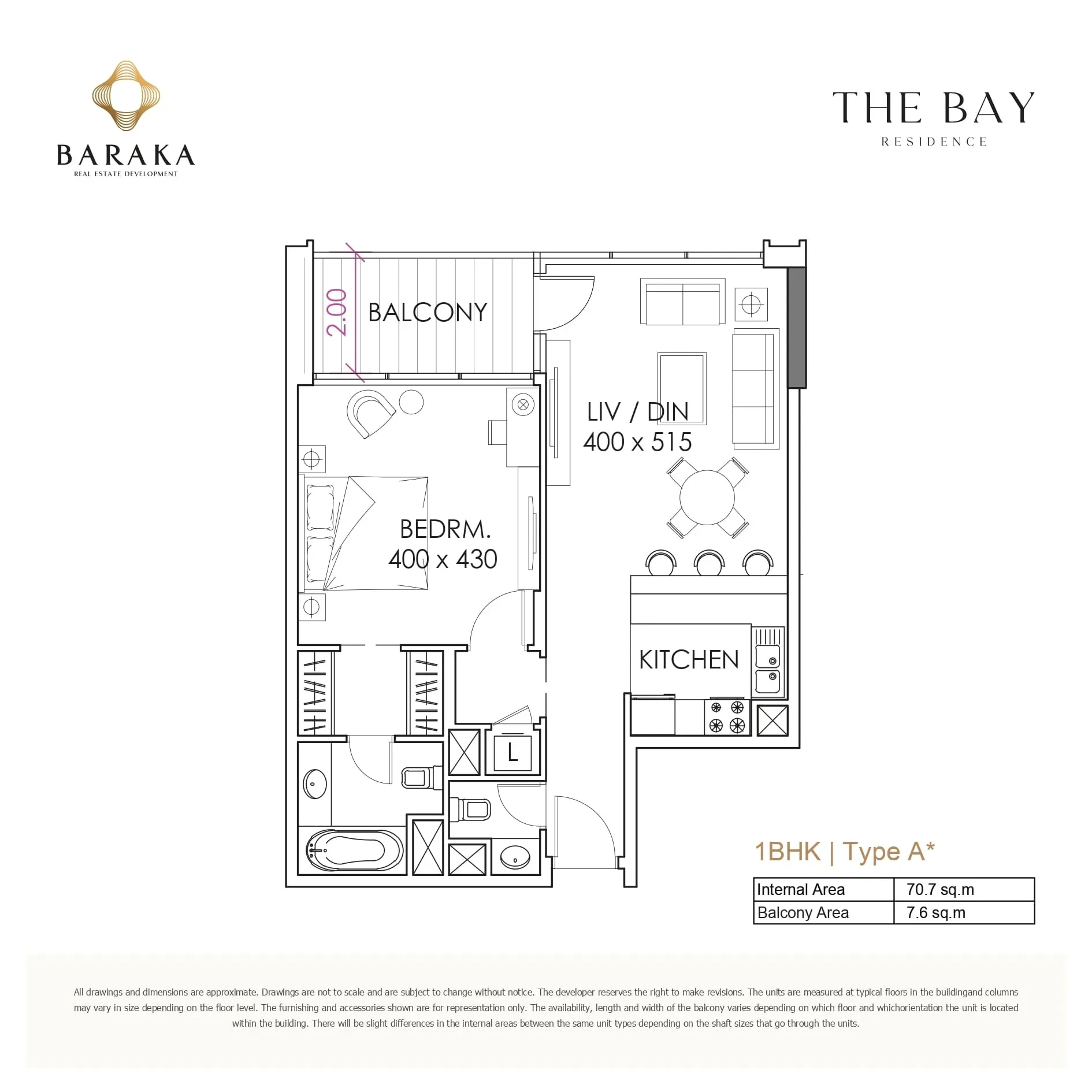The Bay Residence: published floor plan 4