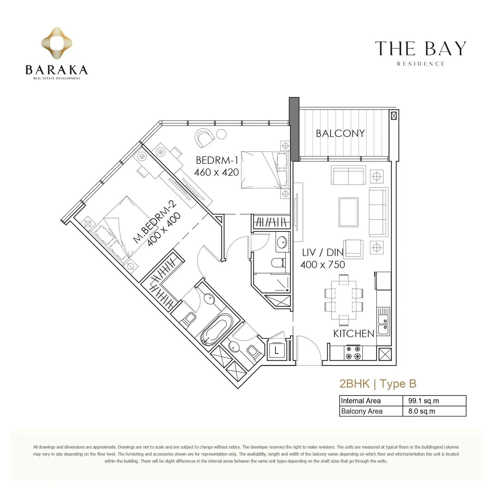 The Bay Residence: published floor plan 9