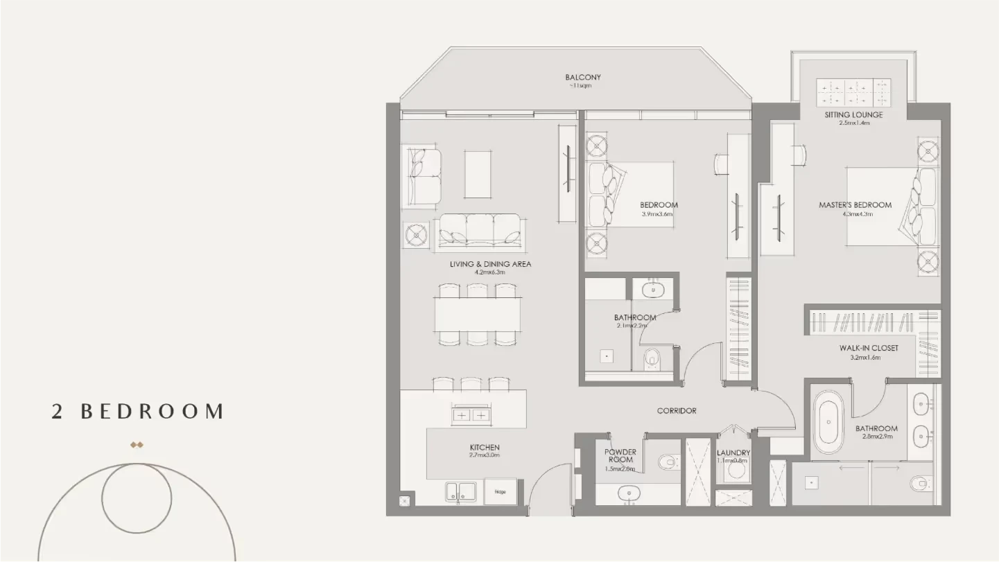 The Source II: published floor plan 1