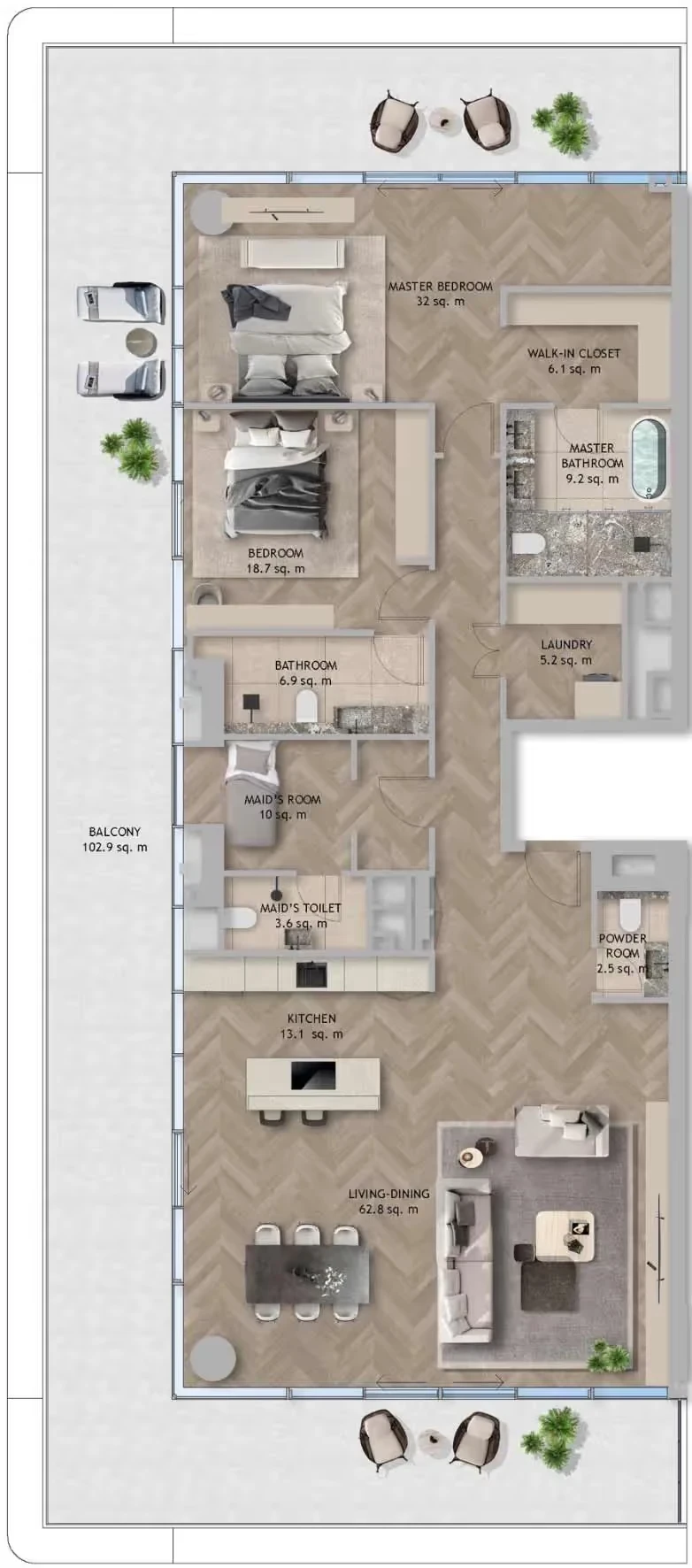The Source Terraces: published floor plan 1