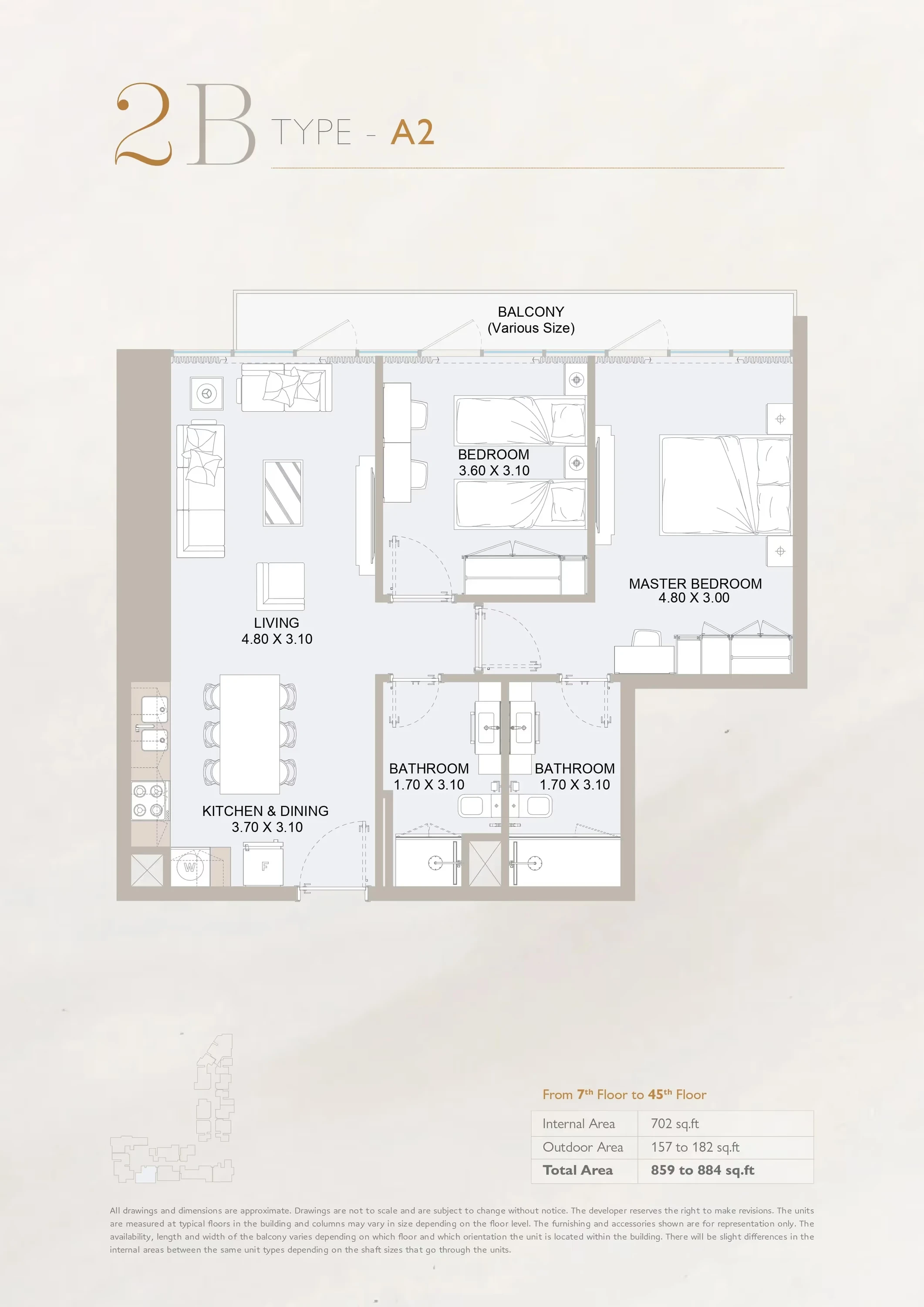 Vista 3: published floor plan 7