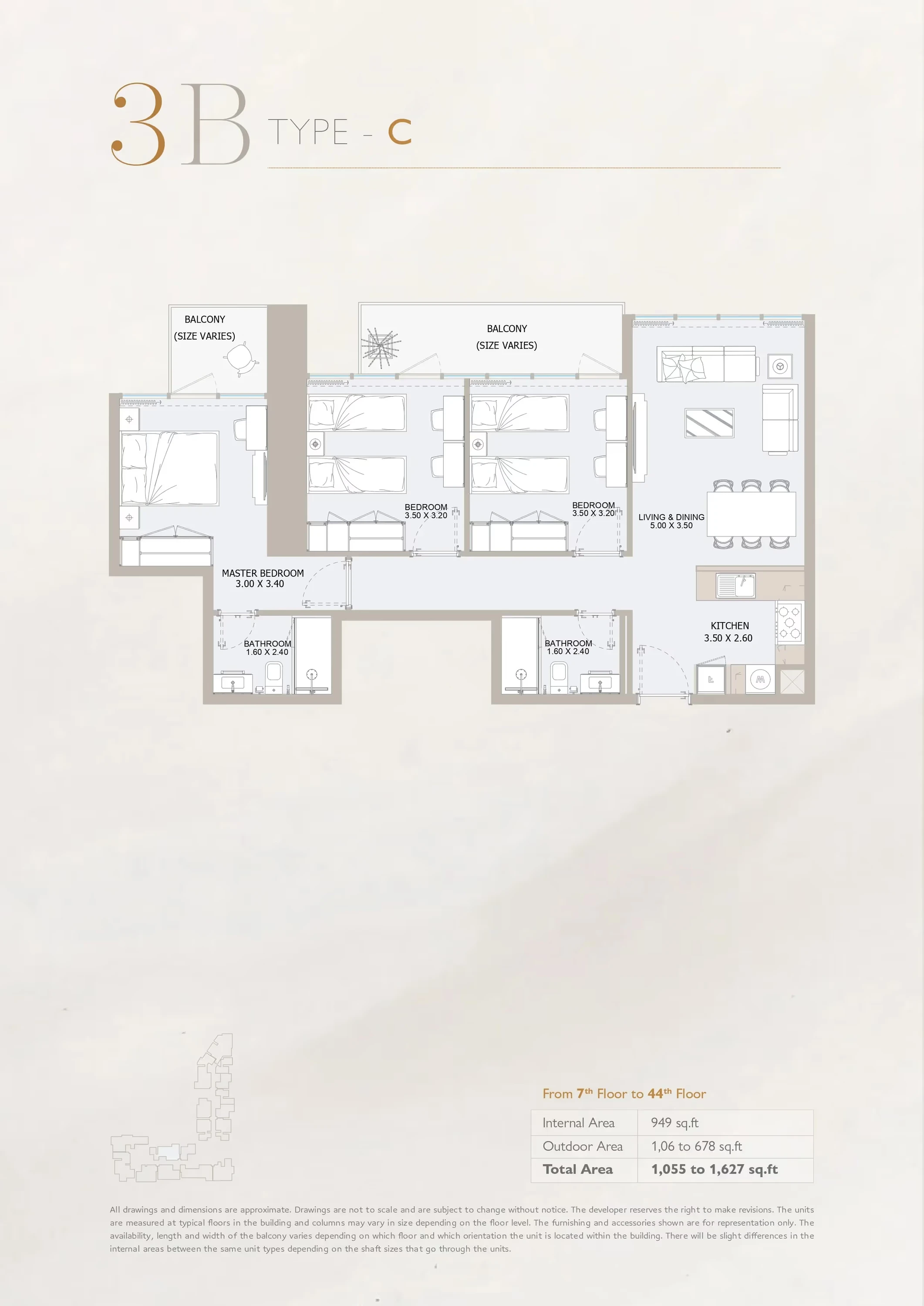 Vista 3: published floor plan 14
