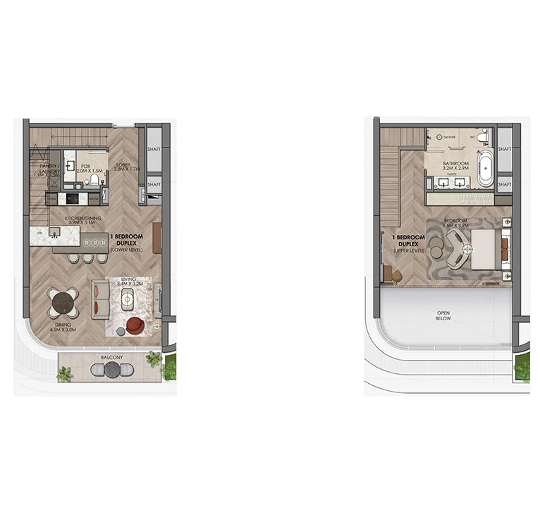 Waldorf Astoria Residences Yas: published floor plan 4