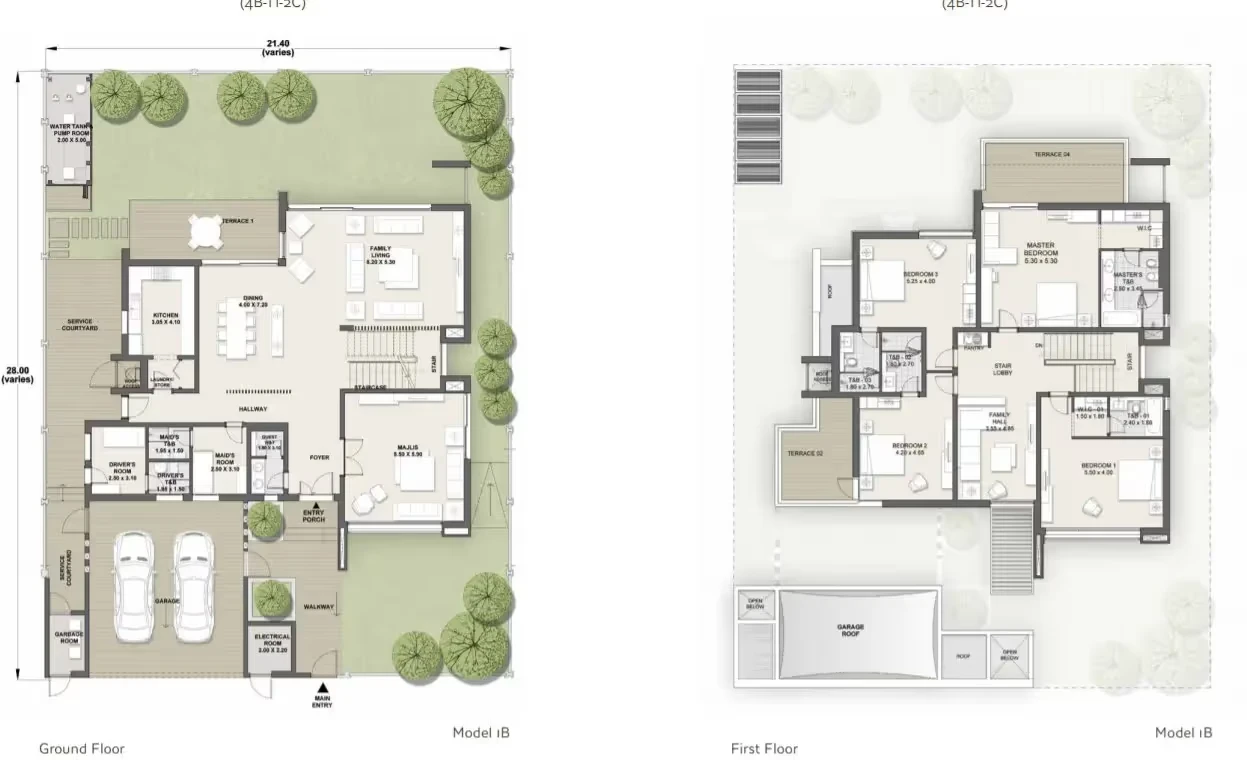 West Yas: published floor plan 2