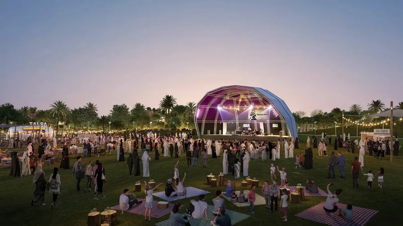 Yas Park Gate: project gallery image 8