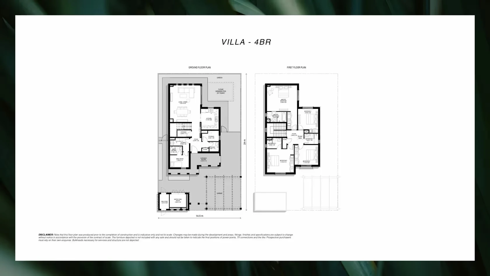 Yas Park Gate: published floor plan 4