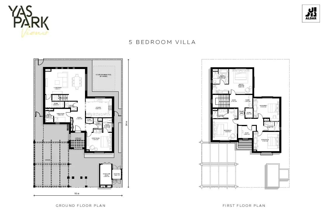 Yas Park Views: published floor plan 3