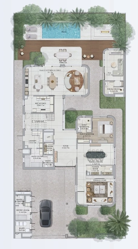 Yas Riva: published floor plan 2