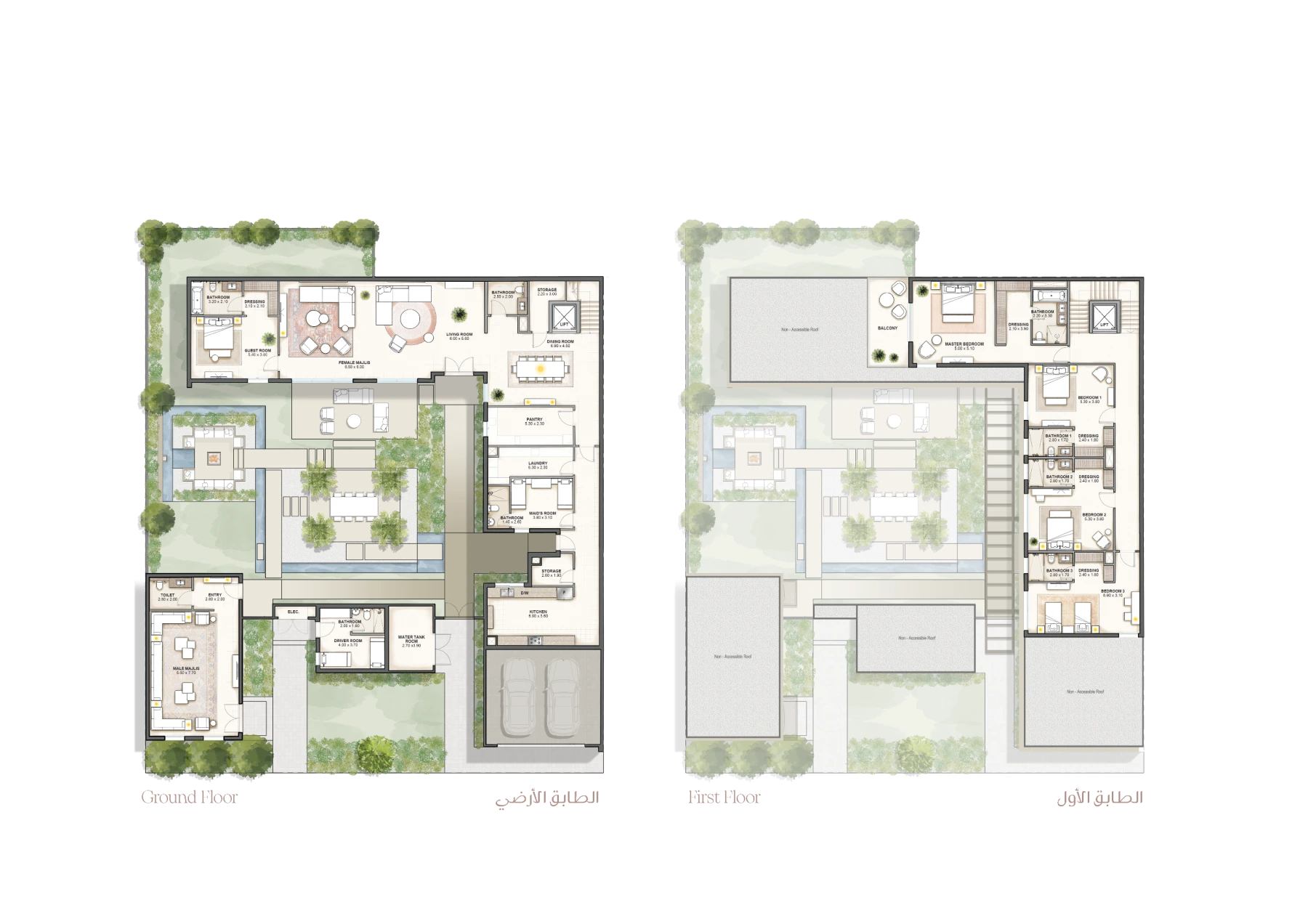 Al Metlaa: 5 bedroom villa, 5 Bedroom