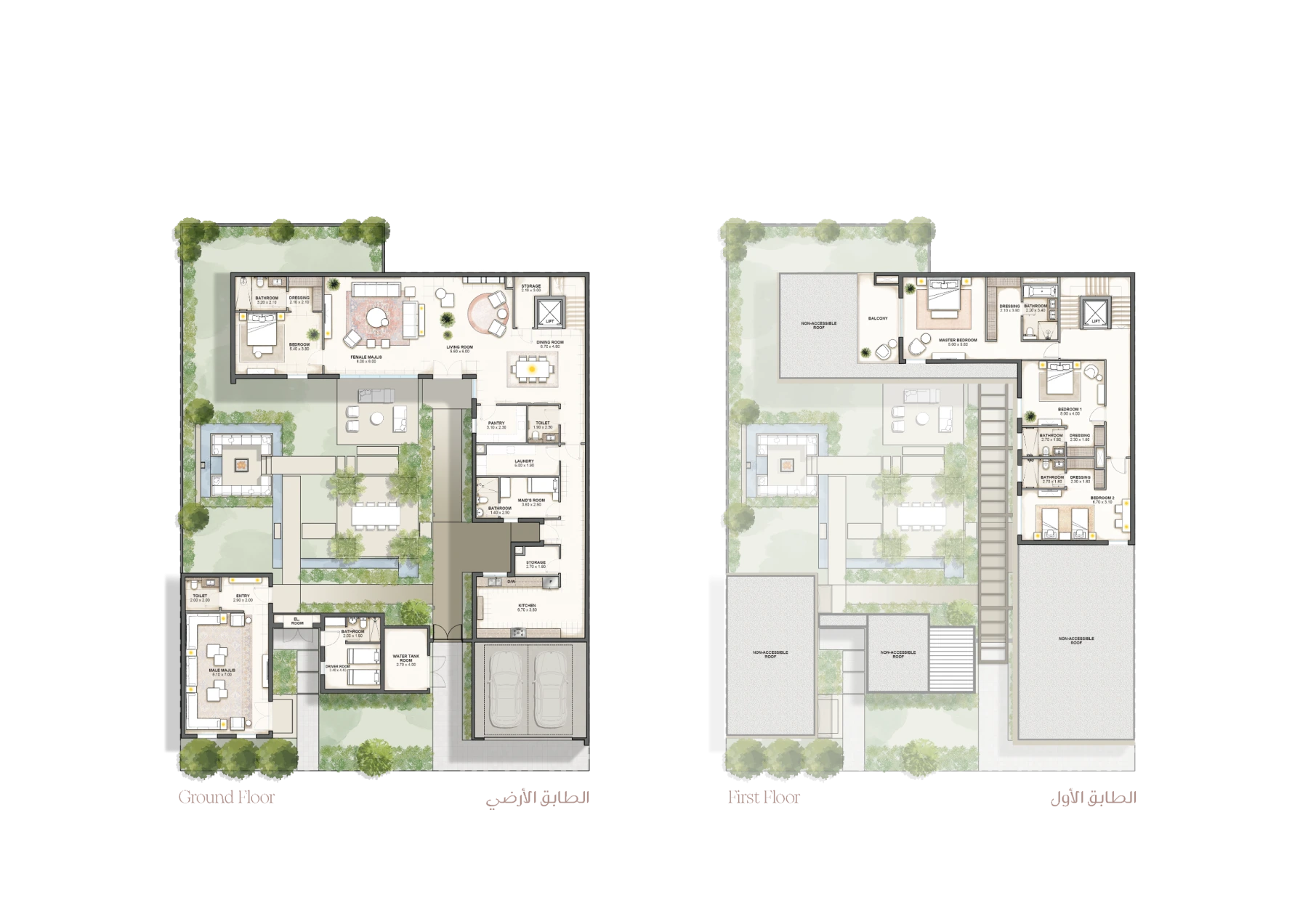Al Metlaa: 4 bedroom villa, 4 Bedroom