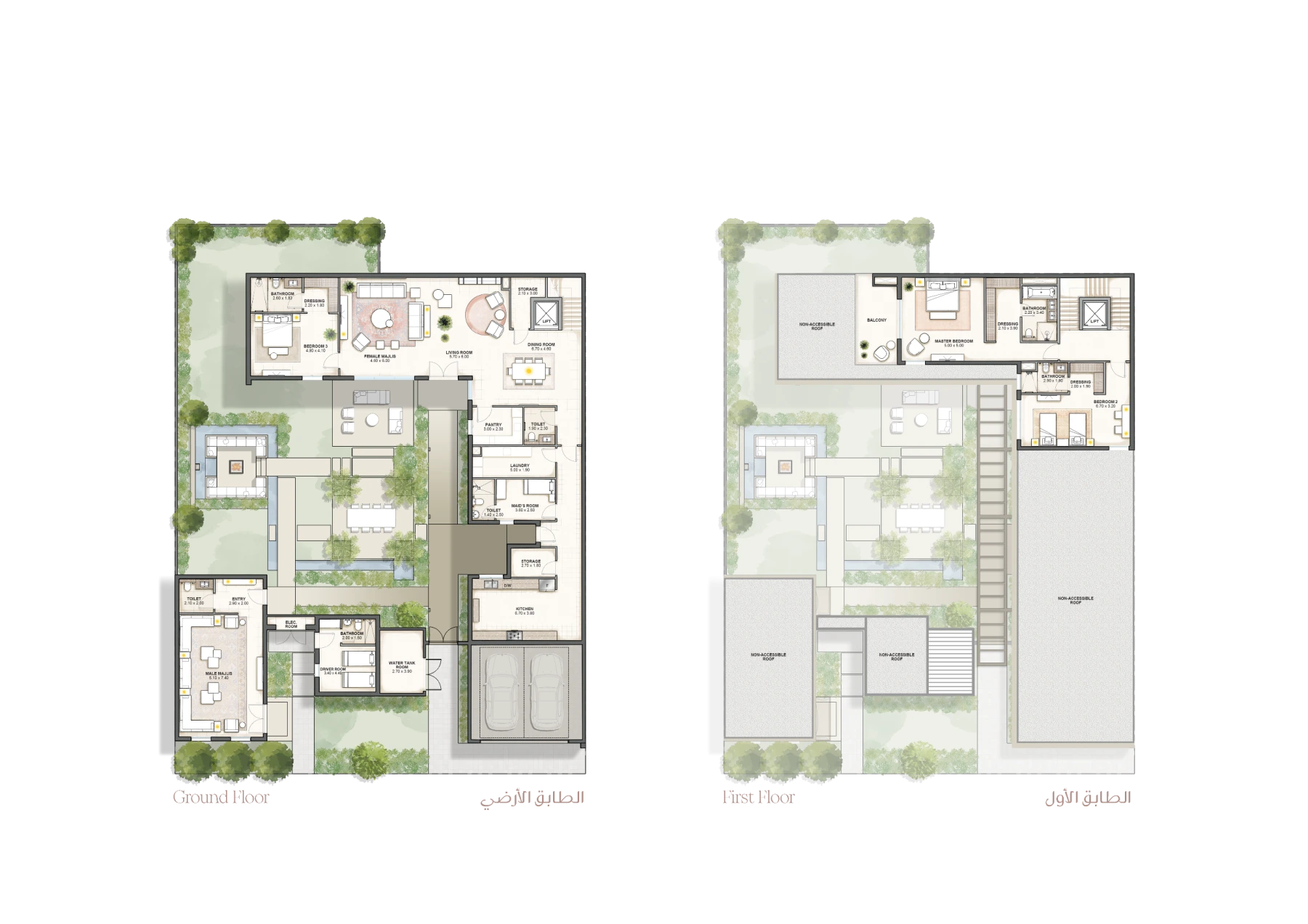 Al Metlaa: 3 bedroom villa, 3 Bedroom