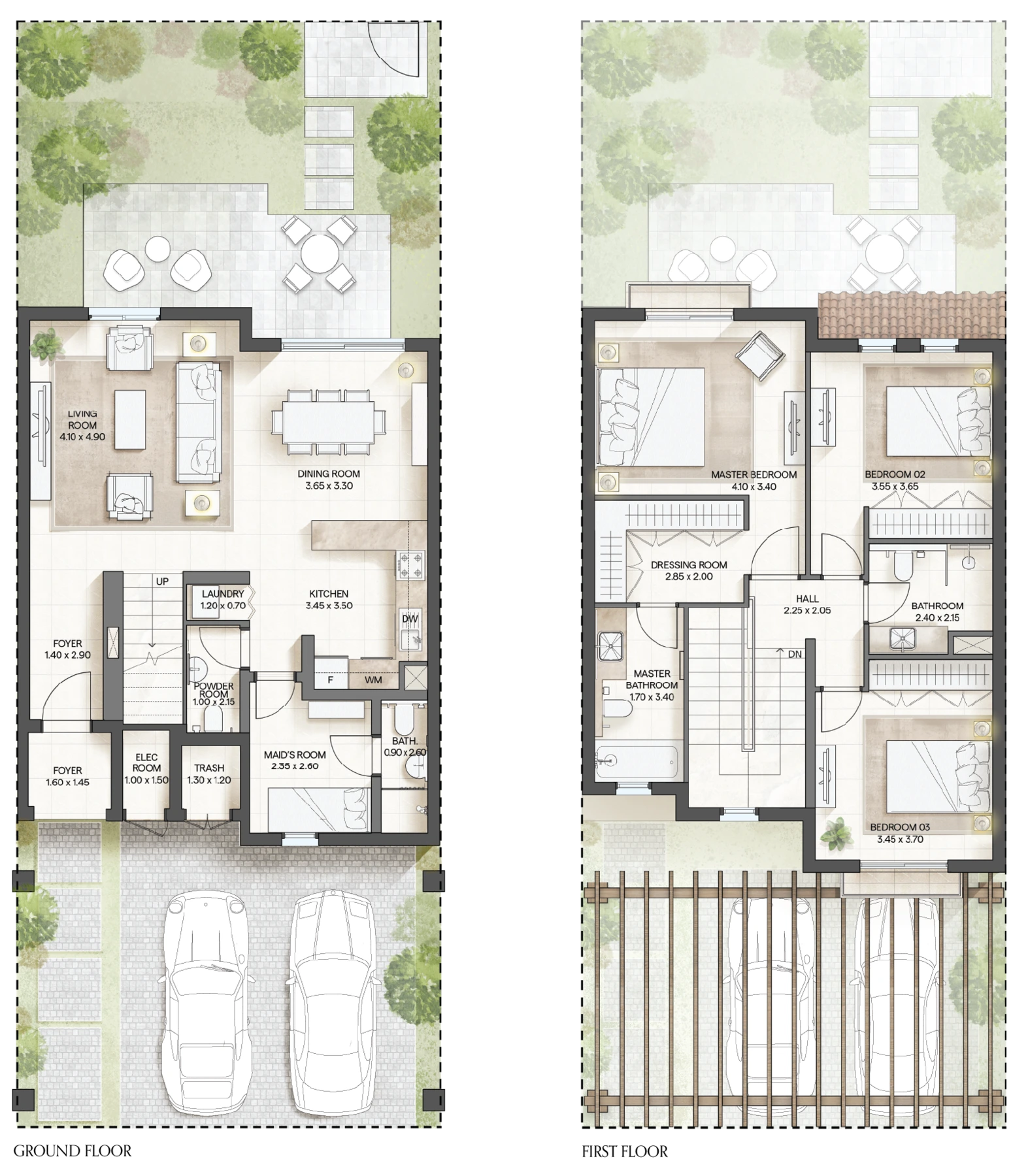 Carmona at Bloom Living: 3 bedroom townhouse, Type M